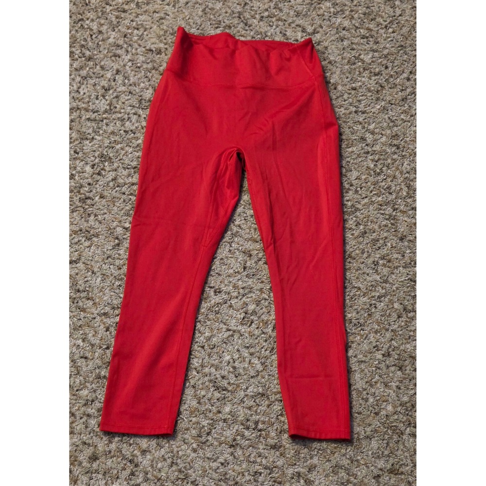 Fabletics Motion 365 Skinny Leggings Women's‎ Size Medium Red